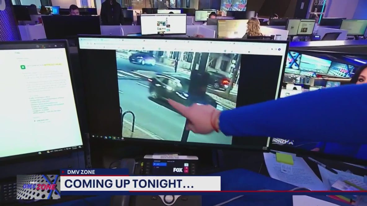 Photos released in carjacking outside FOX 5 studios in Bethesda